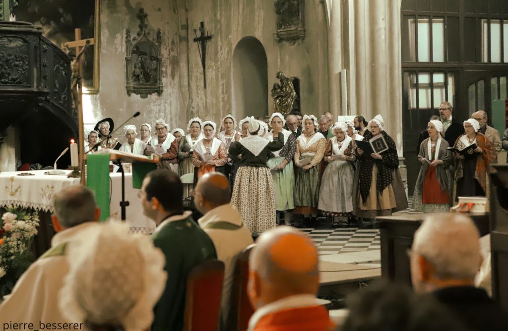 choristes messe saontonniers