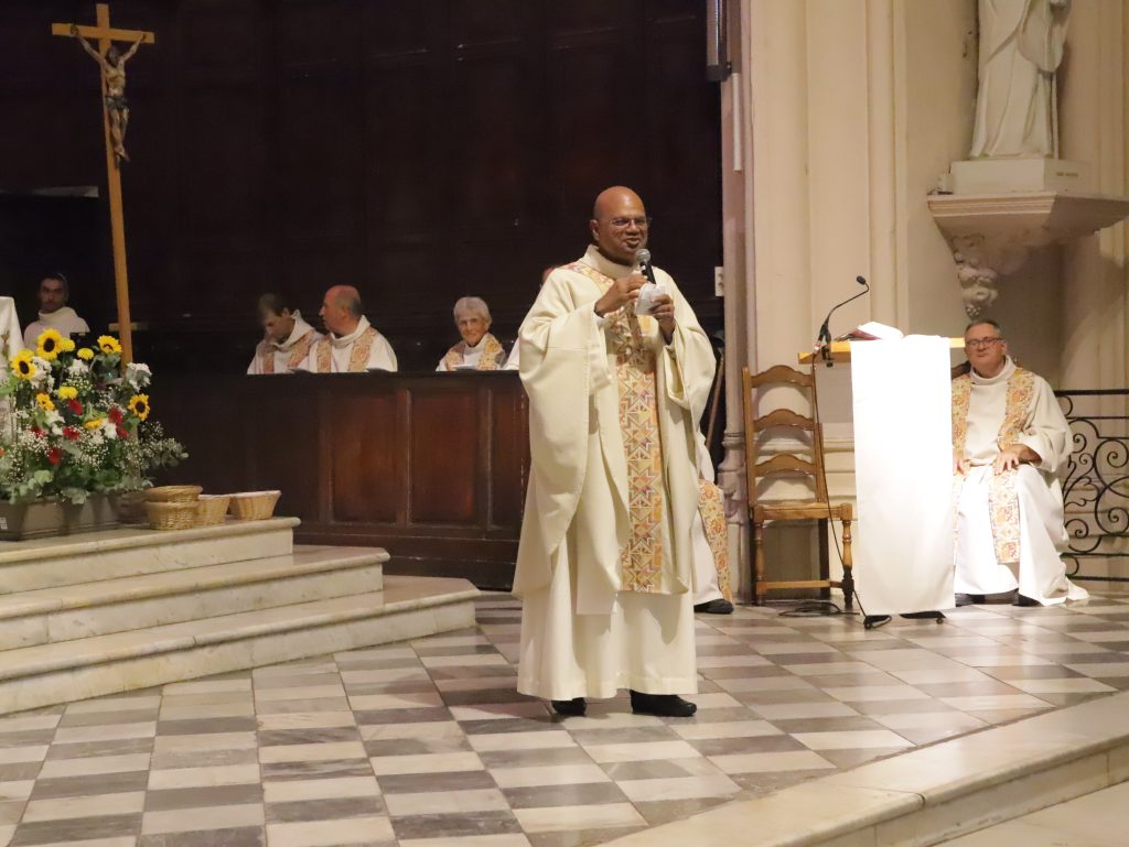 Départ du Père Steves Babooram, sj