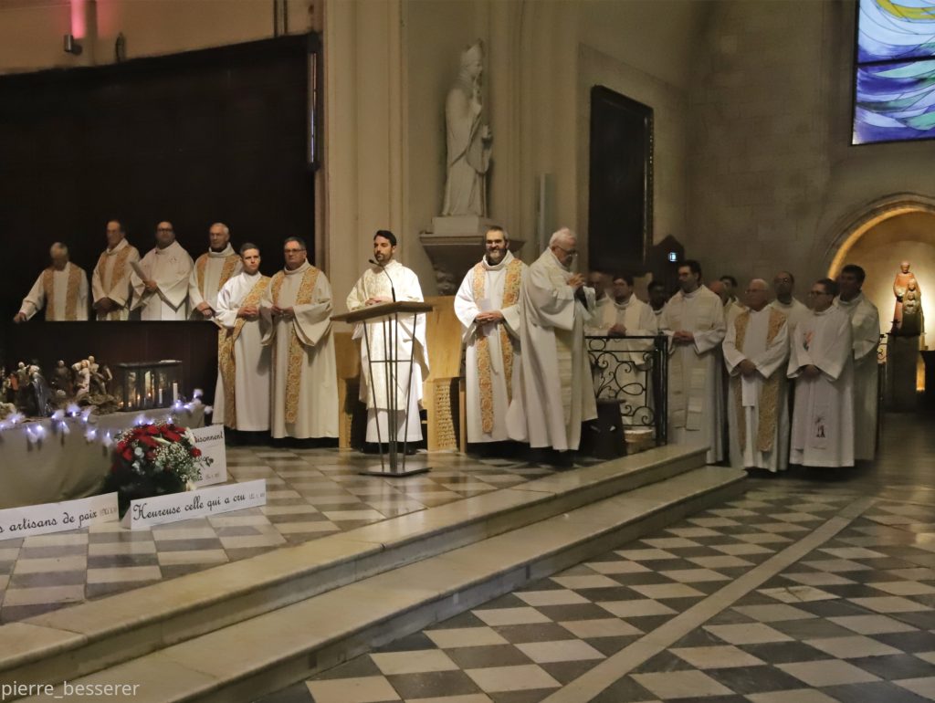 1eres messe de Cyrille Causse et Aimé Yoh