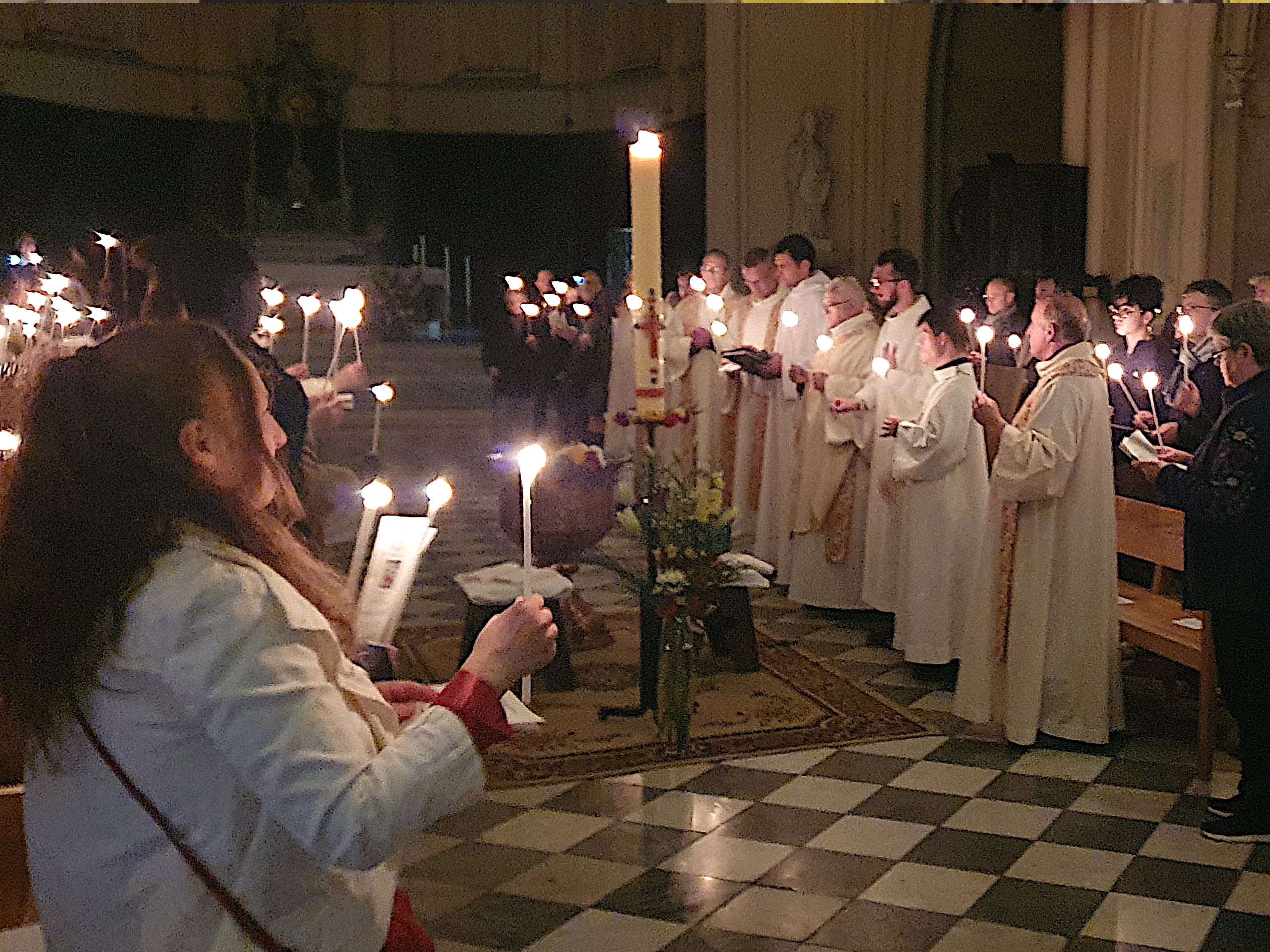 Veillée Pascale, Baptêmes et Confirmations à Saint-Ferréol
