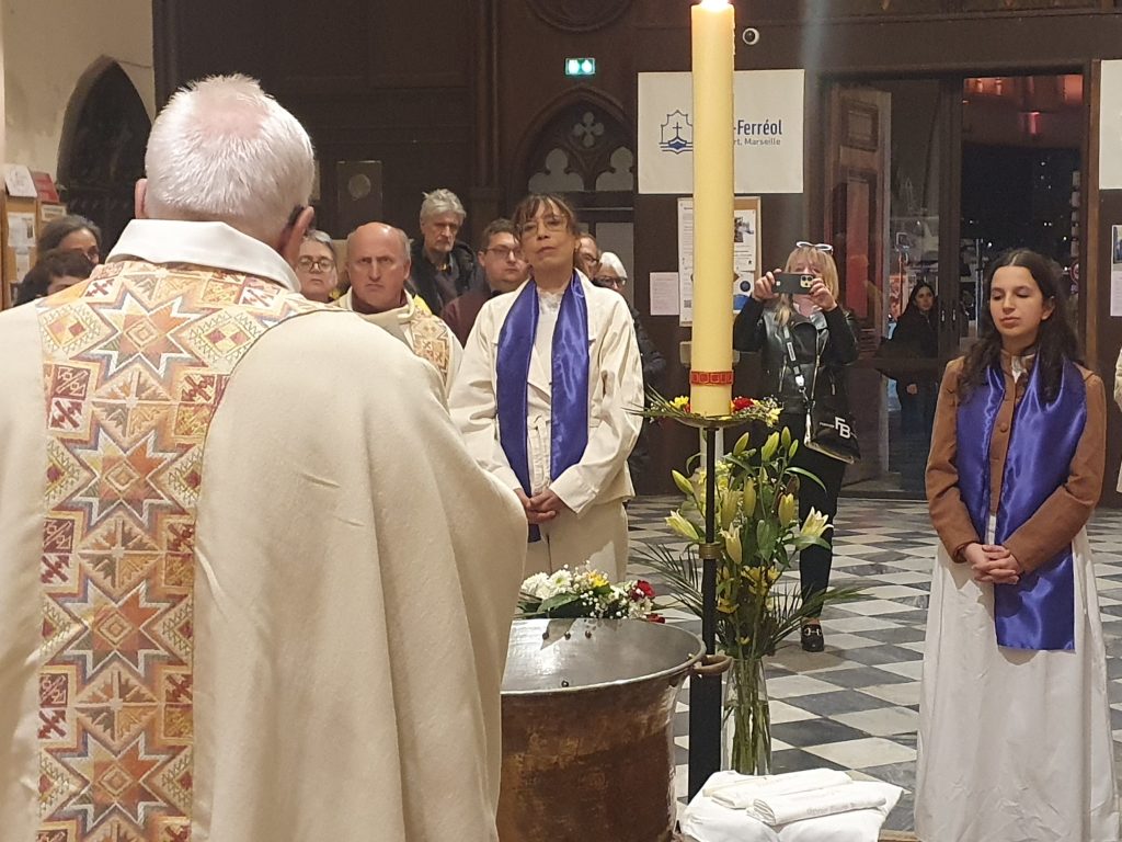 Veillée Pascale, Baptêmes et Confirmations