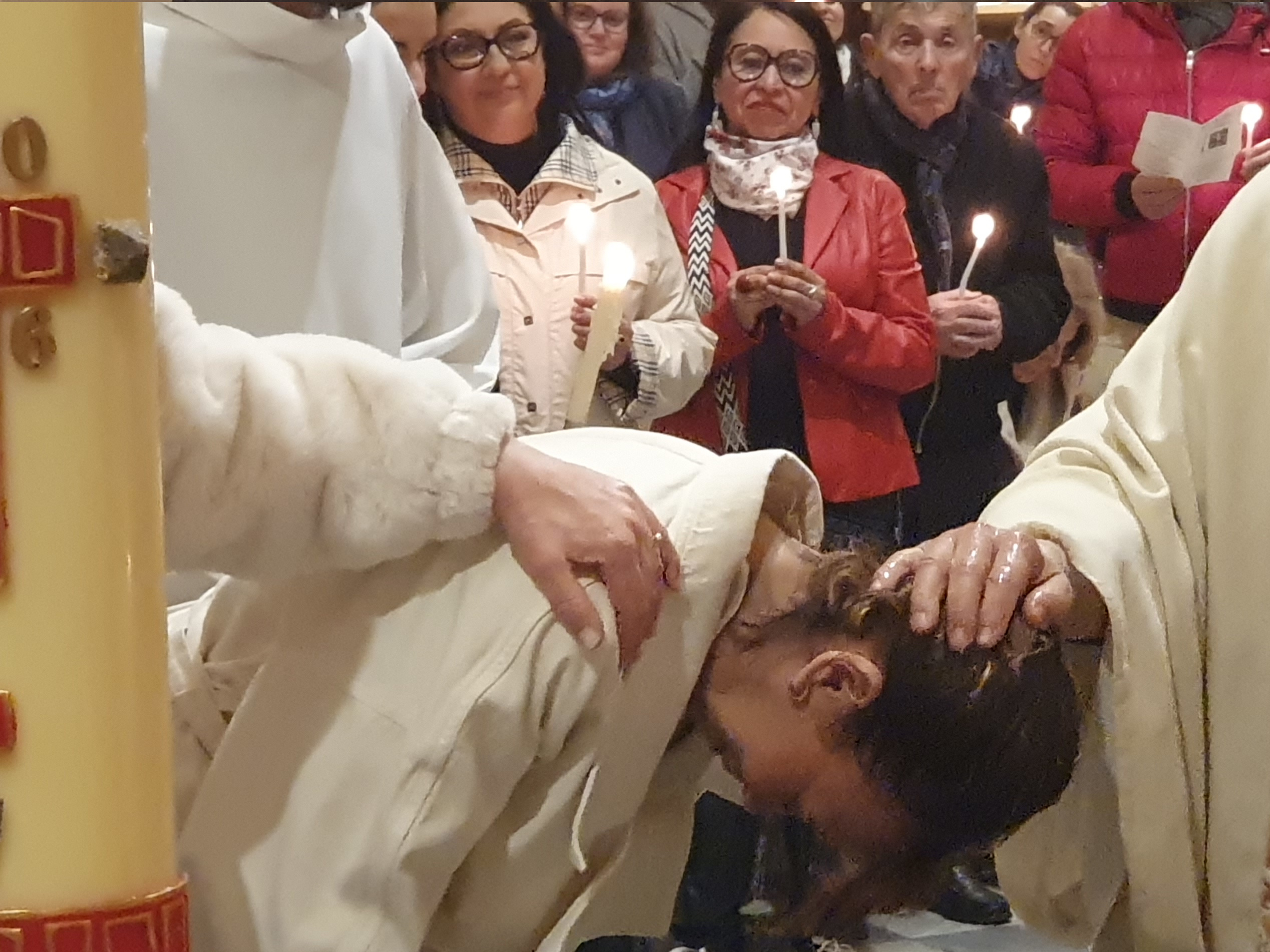 Veillée Pascale, Baptêmes et Confirmations à Saint-Ferréol