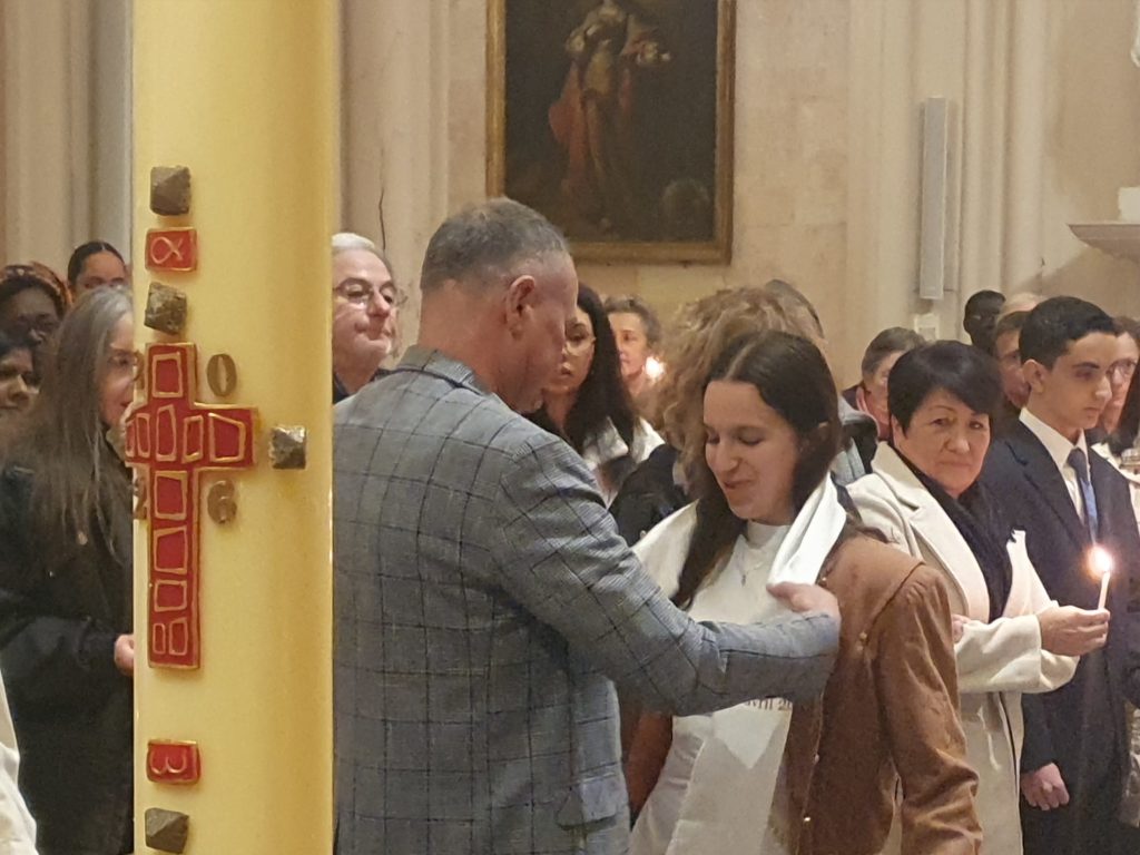 Veillée Pascale, Baptêmes et Confirmations