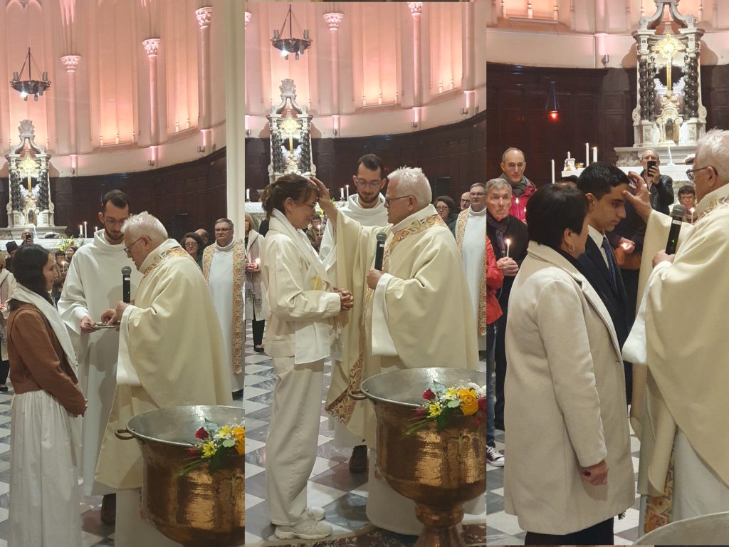 Veillée Pascale, Baptêmes et Confirmations